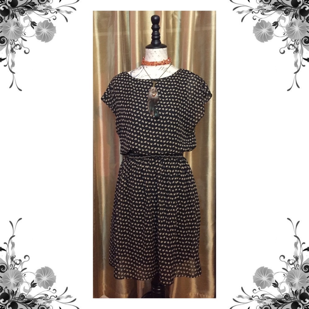 Jessica Howard Elastic Waist Dress